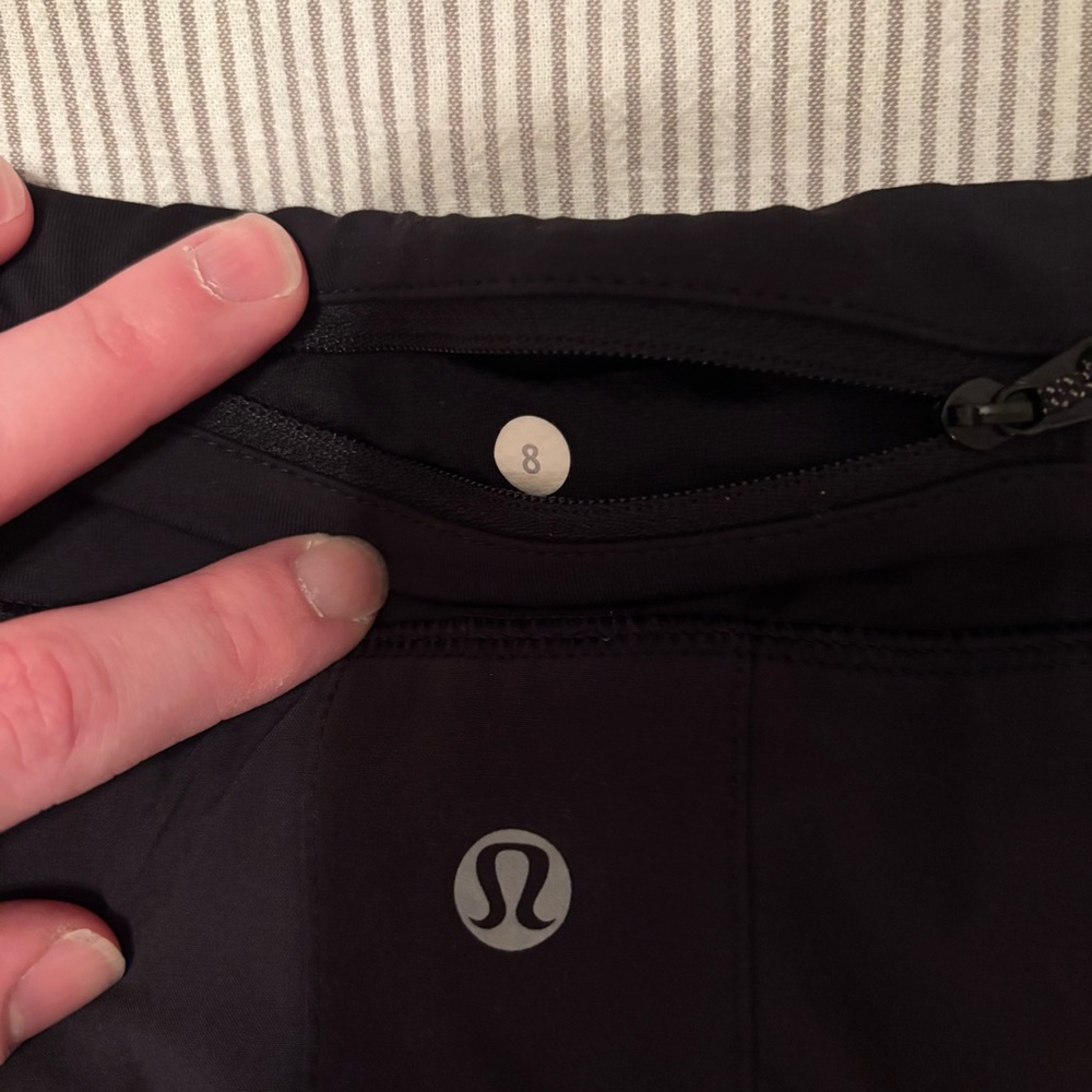 lululemon athletica Run: Pace Setter Skirt - Black - Picture 4 of 5